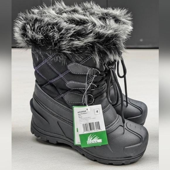Itasca Shoes - 342 Itasca Ice Princess Youth Grway Winter Snow Boots